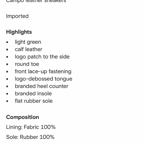 Veja Campo low-top sneakers, light green, size EU 39 - barely worn / like new - Picture 4 of 7